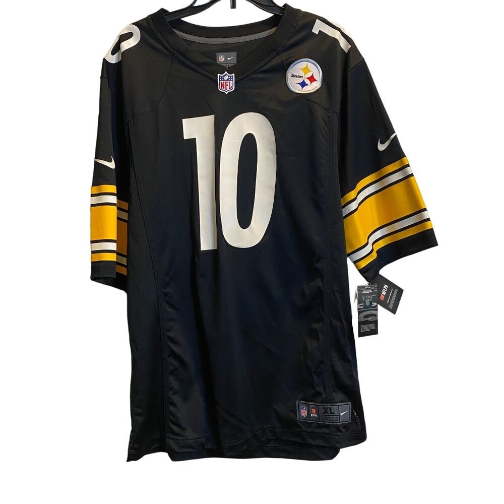 Nike NFL Pittsburgh Steelers Trubisky #10 Mens Jersey XL Black